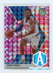 Bobby Portis 2019-20 Panini Mosaic Pink Prizm Camo #111 New York Knicks